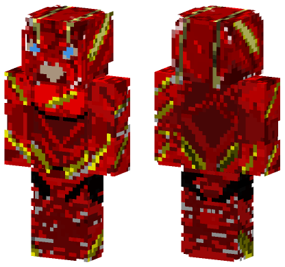 The Flash 6486237 Minecraft Bedrock skin