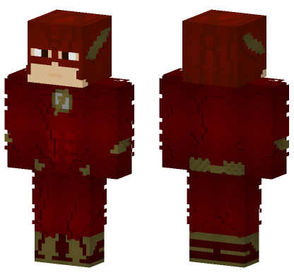 The Flash Movie Minecraft Bedrock skin