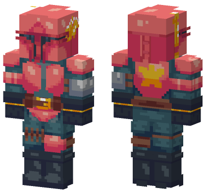 The Last Kirbalorian Capeless Minecraft Bedrock skin