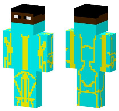 The Lightning Spy Minecraft Bedrock skin