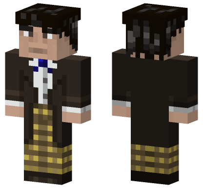 The Second Doctor Minecraft Bedrock skin