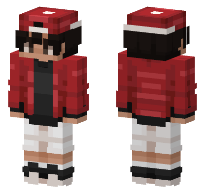Theodore Red Jacket Minecraft Bedrock skin