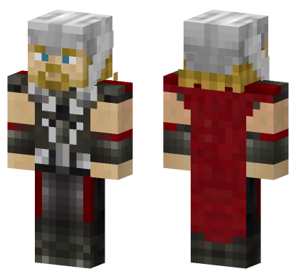 Thor Skin Minecraft Bedrock skin
