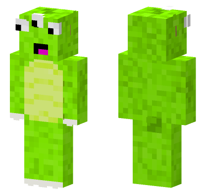 Three Eyed Alien Minecraft Bedrock skin