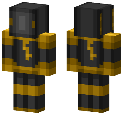 Thunder Knight Minecraft Bedrock skin