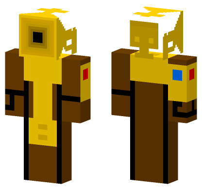 Thunderbolt 1003 HD No Screen Minecraft Bedrock skin
