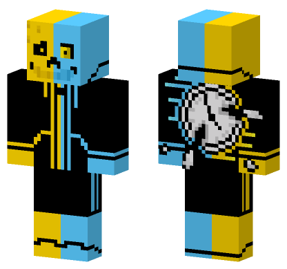 Time Paradox Sans Minecraft Bedrock skin