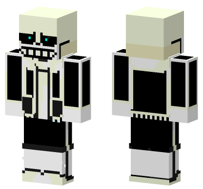 Time Paradox Sans Minecraft Bedrock skin