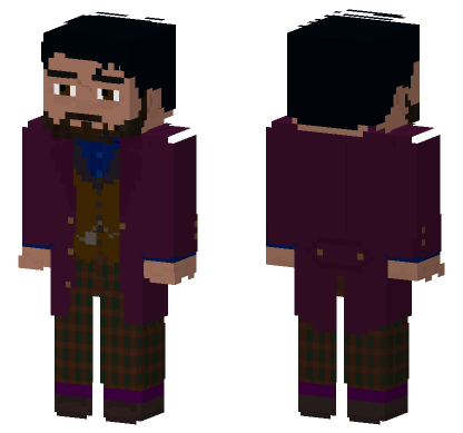 Timeless Child Doctor Who Minecraft Bedrock skin