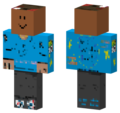 Tinfoilbot Minecraft Bedrock skin