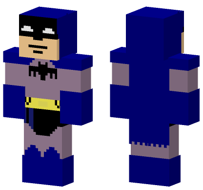 Tnba Batman Minecraft Bedrock skin