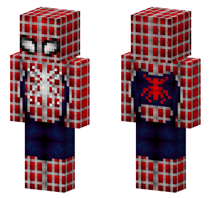 Tobey Maguire Spiderman Minecraft Bedrock skin