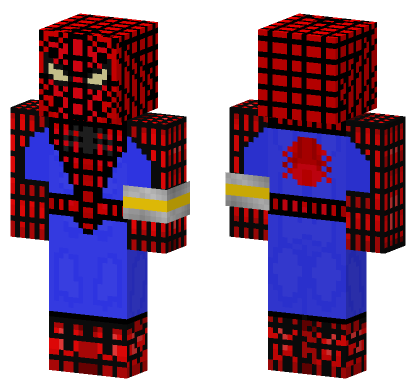 Toei 70s Japanese TV Spider-Man Minecraft Bedrock skin