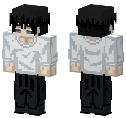 Toji Fushiguro Shibuya Skin Minecraft Bedrock skin