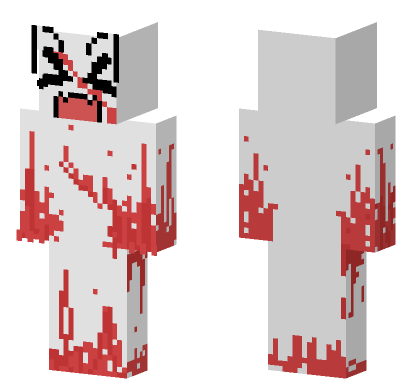 Token Fentanyl Skin Blood Warning Minecraft Bedrock skin