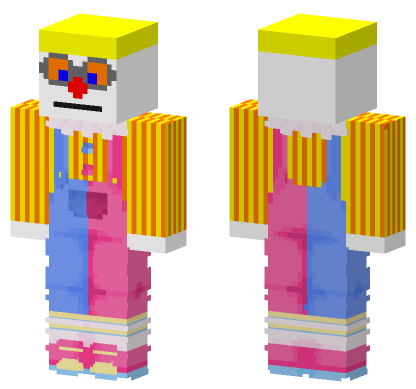 Tomni The Amazing Digital Circus OC Minecraft Bedrock skin
