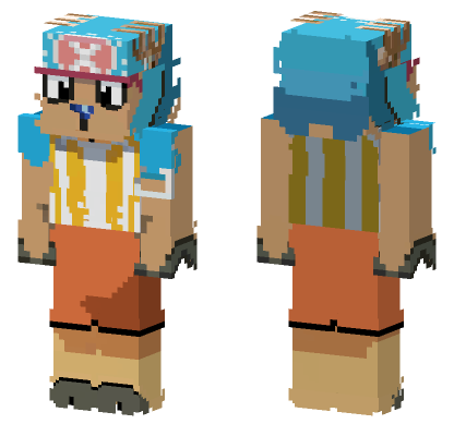 Tony Tony Chopper Desert Attire Minecraft Bedrock skin