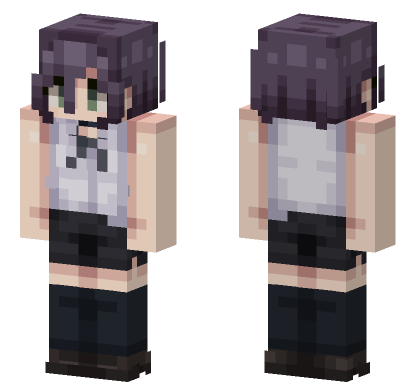 Top Tier White Girl Minecraft Bedrock skin