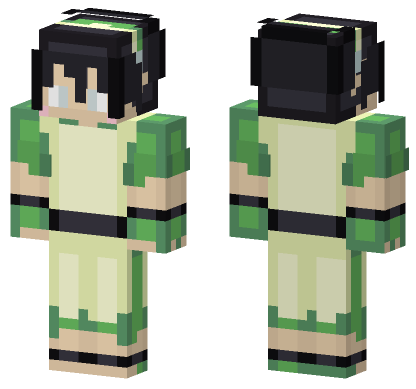 Toph Beifong Minecraft Bedrock skin
