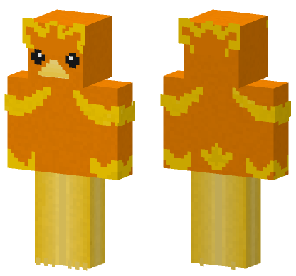 Torchic Player Skin Minecraft Bedrock skin