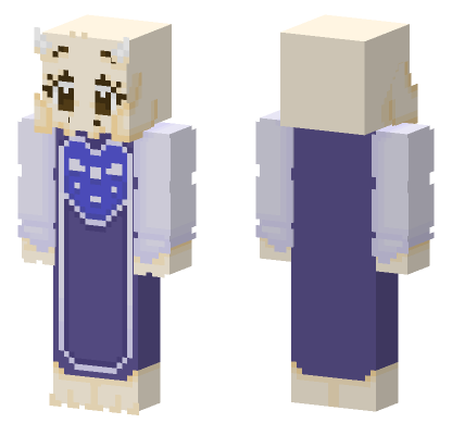 Toriel Undertale Minecraft Bedrock skin