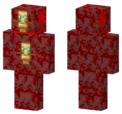 Totem Crimson Raptor Minecraft Bedrock skin
