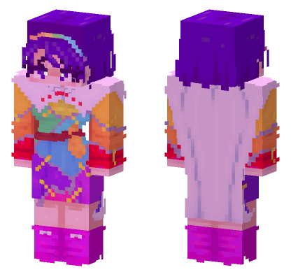 Touhou Project Skin Minecraft Bedrock skin