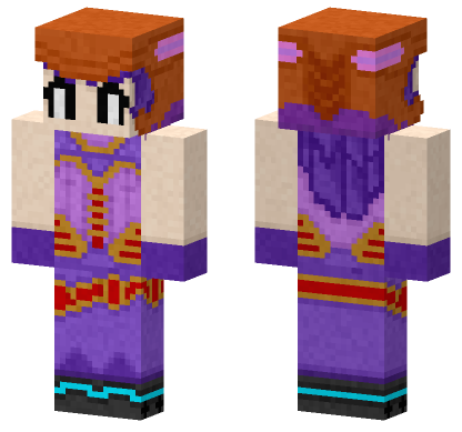 Tournament Of Elements Chamille Minecraft Bedrock skin
