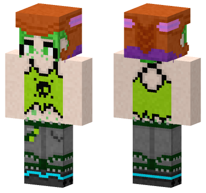 Toxikita Roller Skater Tournament Minecraft Bedrock skin