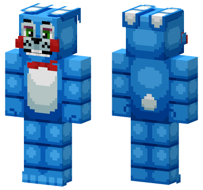 Toy Bonnie Skin Minecraft Bedrock skin