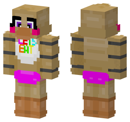 Toy Chica 4754956 Minecraft Bedrock skin