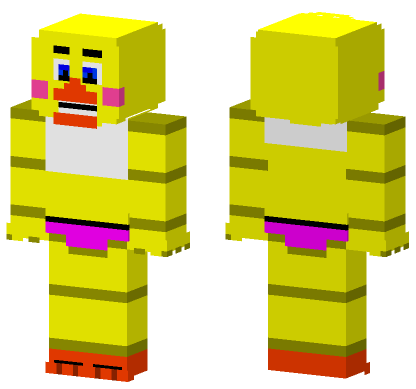 Toy Chica 5956353 Minecraft Bedrock skin