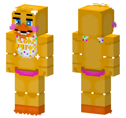 Toy Chica 6320159 Minecraft Bedrock skin