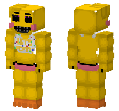 Toy Chica Night 6189409 Minecraft Bedrock skin