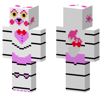Toy Foxy Pre Mangle Minecraft Bedrock skin