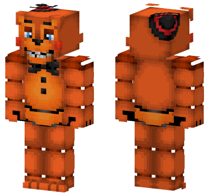 Toy Freddy 1987 Freddy Fazbear Pizza Minecraft Bedrock skin