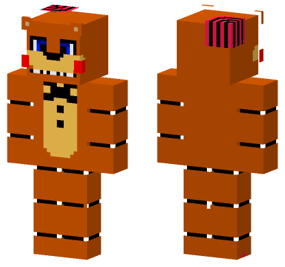 Toy Freddy 5425163 Minecraft Bedrock skin
