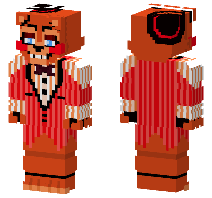 Toy Freddy Final Update Minecraft Bedrock skin