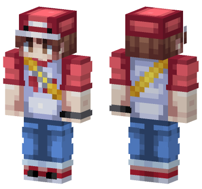 Trainer 1 Minecraft Bedrock skin