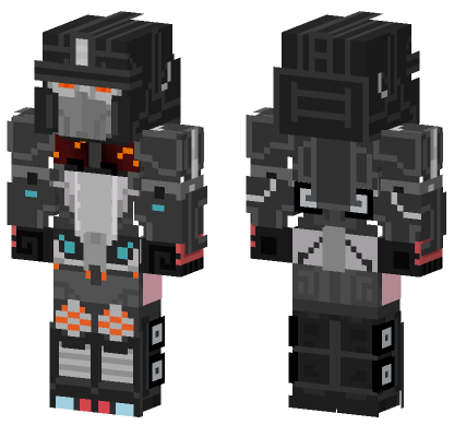 Transformers Nemesis Prime Minecraft Bedrock skin