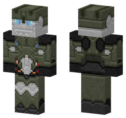 Transformers Prime Bulkhead HD Minecraft Bedrock skin