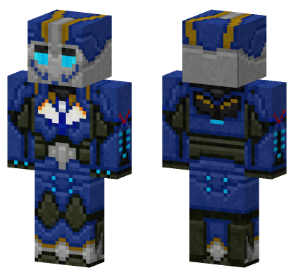 Transformers Prime Smokescreen New Paint Minecraft Bedrock skin