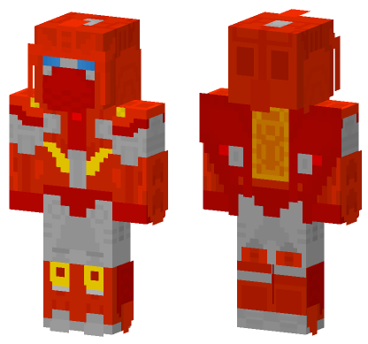 Transformers Sentinel Prime Minecraft Bedrock skin