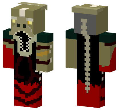 Trex Dopant Minecraft Bedrock skin