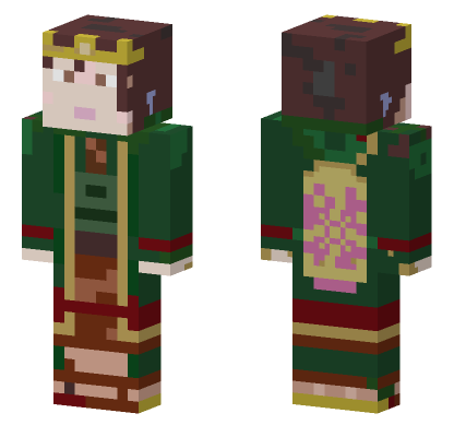 Trial Merchant Empress Minecraft Bedrock skin