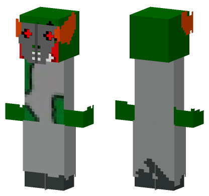 Tricky Skin V2 Minecraft Bedrock skin