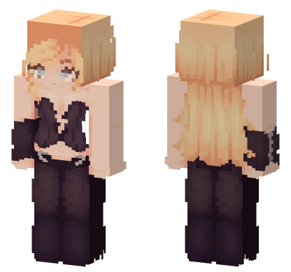 Trish Devil May Cry Minecraft Bedrock skin