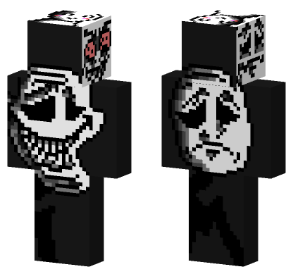 Trollge FNF Minecraft Bedrock skin