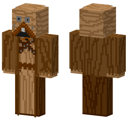 Tusken Raider Version Officiel Minecraft Bedrock skin