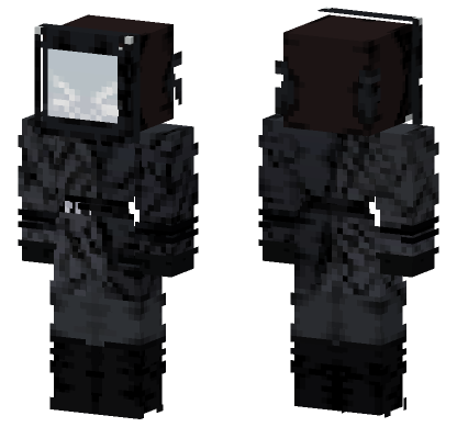 Tv Woman Request Minecraft Bedrock skin